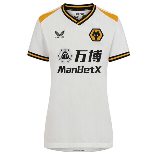 Camiseta Wolves Tercera equipo Mujer 2021-22